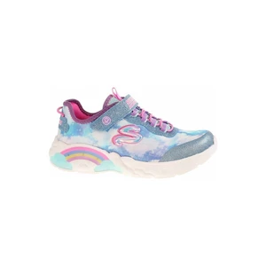 Skechers S Lights - Rainbow Racer blue 28