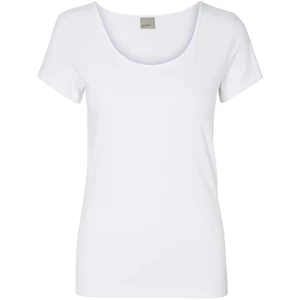 Vero Moda Dámske tričko VMMAXI Regular Fit 10148254 Bright White XS