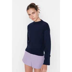 Trendyol Sweater - Navy blue - Regular fit