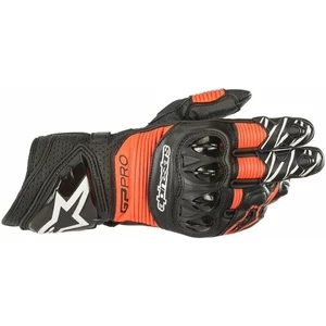 Alpinestars GP Pro R3 Gloves Black/Red Fluorescent 2XL Motorradhandschuhe