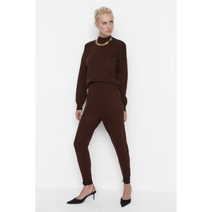 Trendyol Two-Piece Set - Brown - Regular fit