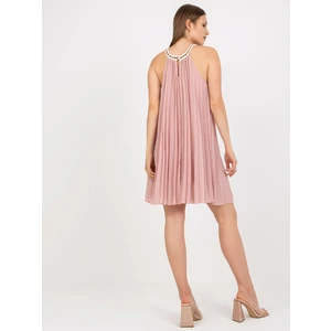 Dusty pink one-size sundress without sleeves