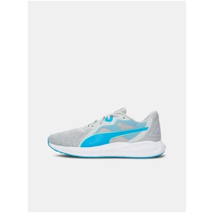 Blue-Grey Puma Twitch Runner Sports Sneakers - Men