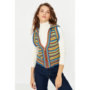 Trendyol Sweater Vest - Blue - Regular fit