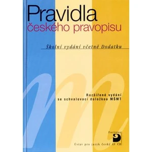 Pravidla českého pravopisu -- Školní vydání včetně Dodatku