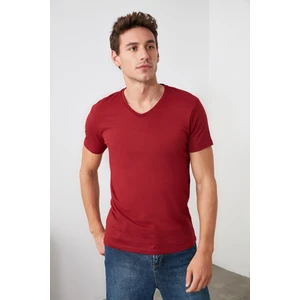 Férfi póló Trendyol V-neck