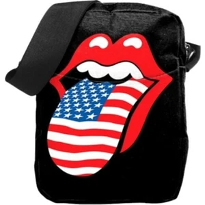 The Rolling Stones USA Tongue 2 Torba typu crossbody Czarny