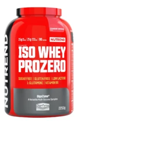 Nutrend ISO Whey Prozero 2250 g jahodový cheesecake