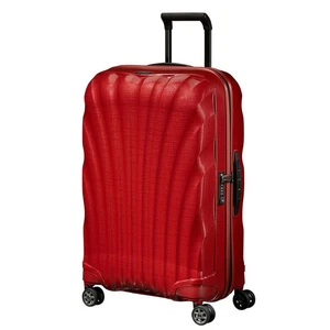 Samsonite Skořepinový cestovní kufr C-lite Spinner 68 l - červená