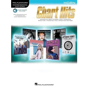 Hal Leonard Chart Hits: Instrumental P-A Horn Horn Partituri