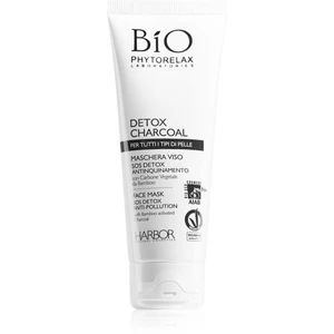 Phytorelax Laboratories Bio Detox Charcoal čisticí a detoxikační maska s aktivním uhlím 75 ml