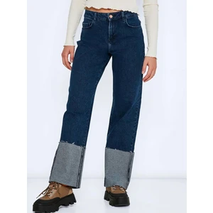 Dark Blue Women's Flared Fit Jeans Noisy May Amanda - Women