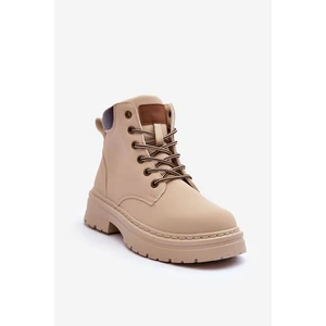 Women's winter boots light beige Corbin