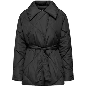 Black Ladies Quilted Jacket ONLY Sussi - Women