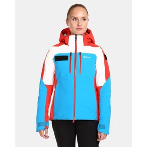 Women's ski jacket KILPI DEXEN-W blue/red