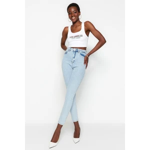 Trendyol Light Blue High Waist Skinny Jeans