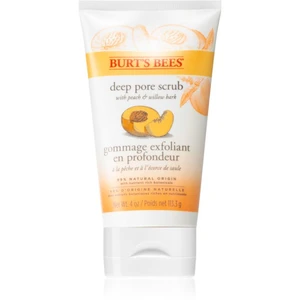 Burt’s Bees Peach & Willow Bark hĺbkovo čistiaci peeling 113,3 g