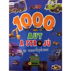 1000 aut a strojů se samolepkami