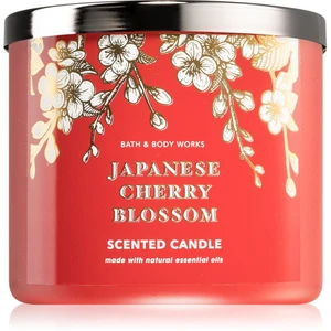 Bath & Body Works Japanese Cherry Blossom vonná svíčka 411 g