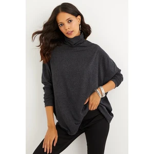 Cool & Sexy Blouse - Grau - Oversize