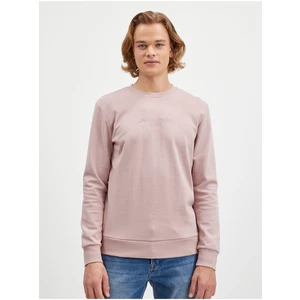 Old Pink Mens Sweatshirt Jack & Jones Loui - Men