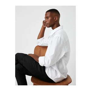 Koton Shirt - White - Relaxed fit