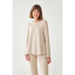 Dagi Sweatshirt - Beige - Regular fit