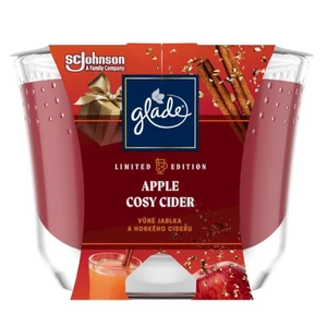 GLADE Cosy Apple Cider vonná svíčka 224 g