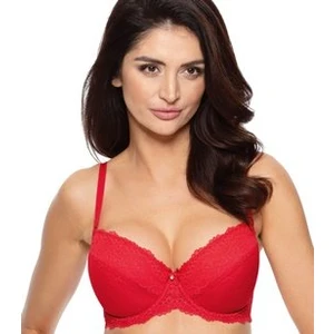 Scarlet / B1 push-up bra - red