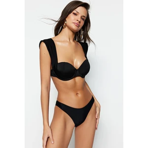 Trendyol Bikini Bottom - Black - Plain