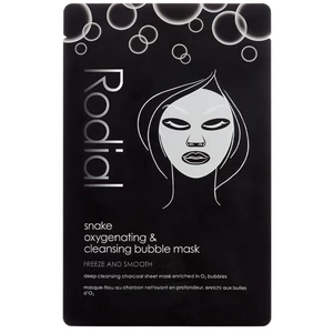 Rodial Snake Oxyganating & cleansing bubble mask čistiaca a detoxikačná maska s aktívnym uhlím 1 ks