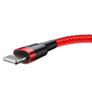 Baseus Cafule Cable USB/Lightning 2.4A 1m, piros