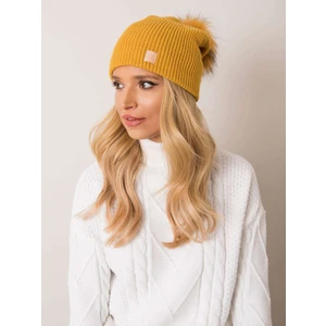 RUE PARIS Women´s mustard cap