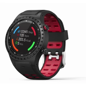 Evolveo SportWatch M1S - okosóra SIM támogatással, BlackRed