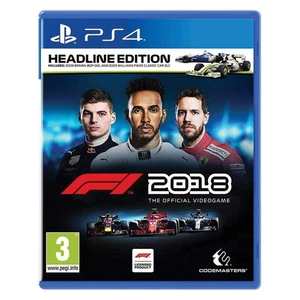 F1 2018: The Official Videogame (Headline Edition) - PS4