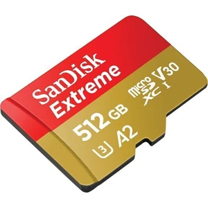 SanDisk Extreme Micro SDXC 512 GB SDSQXA1-512G-GN6MA