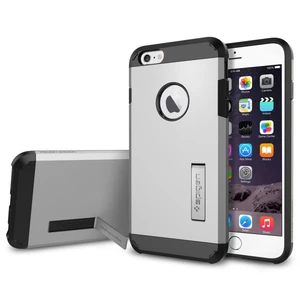 Spigen Tough Armor tok Apple iPhone 6 Plus és 6S Plus, Satin Silver