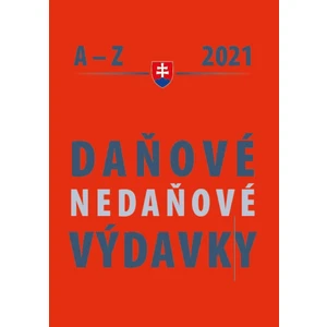 Daňové a nedaňové výdavky 2021