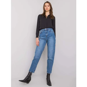 Blue mom fit jeans from Castleton