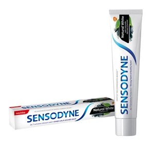 Sensodyne Natural White prírodná zubná pasta s fluoridom 75 ml