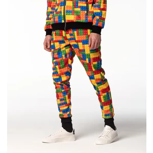 Mr. GUGU & Miss GO Man's Blocks Track Pants PNS-W-548 2062