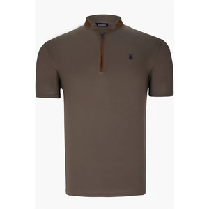 Men's polo t-shirt dewberry Burgundy