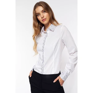 Camicia da donna Nife White Flowers