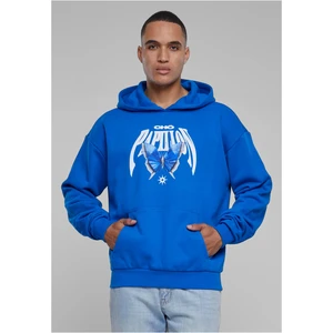 Origami Heavy Oversize Hoodie in Cobalt Blue