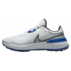 Nike Infinity Pro 2 White/Wolf Grey/Game Royal/Black 42 Chaussures de golf pour hommes