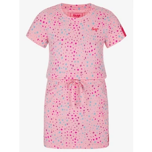 Girls' dress LOAP BESNA Pink