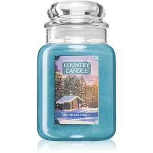 Country Candle Mountain Challet vonná sviečka 680 g