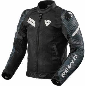 Rev'it! Jacket Apex Air H2O Black/White S Textildzseki