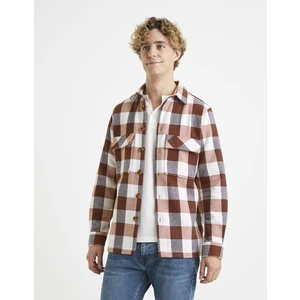 Celio Plaid Shirt Vachecky - Men