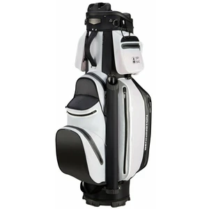 Bennington SEL QO 9 Select 360° Water Resistant White/Black Borsa da golf Cart Bag